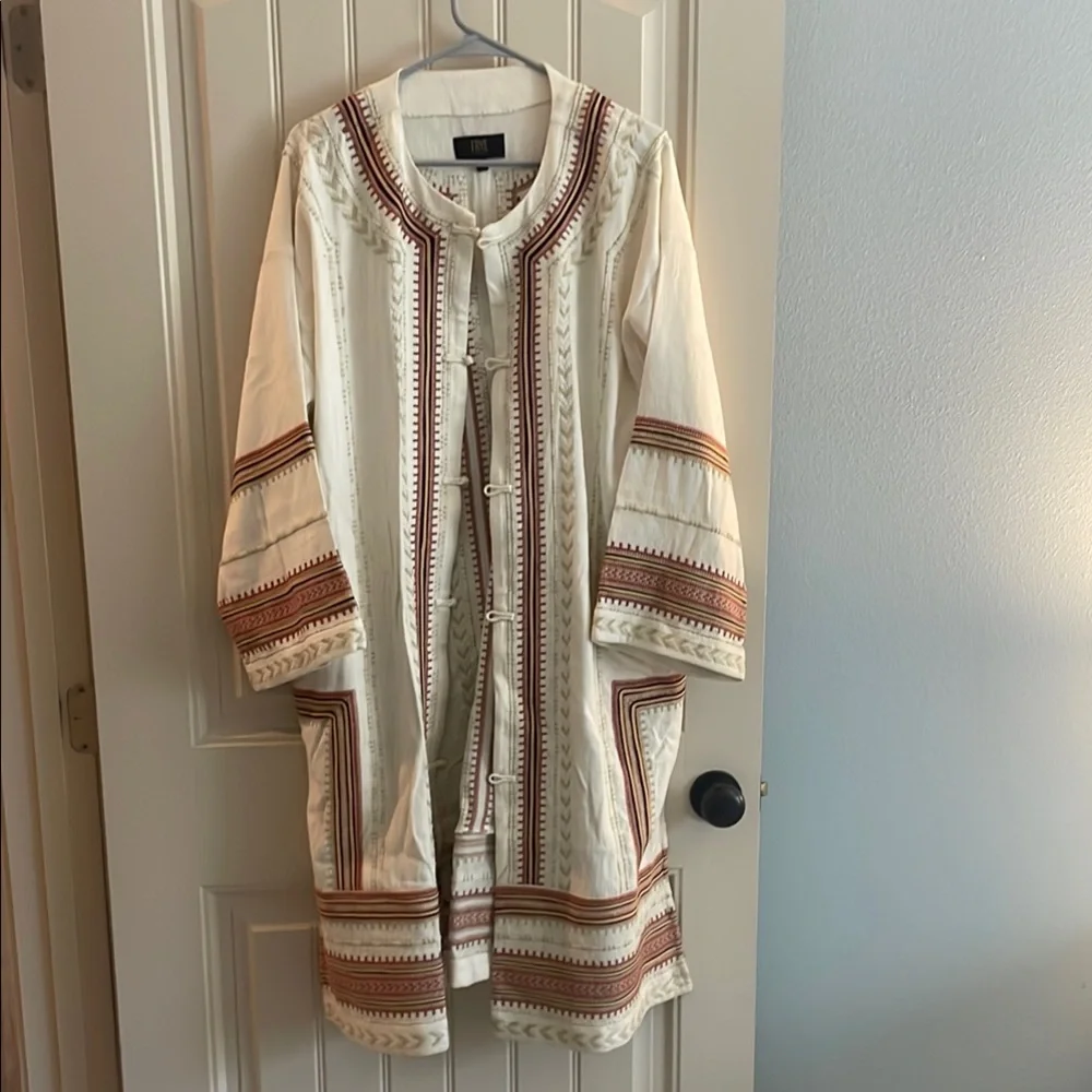 Frye Embroidered Duster - Picture 2 of 4